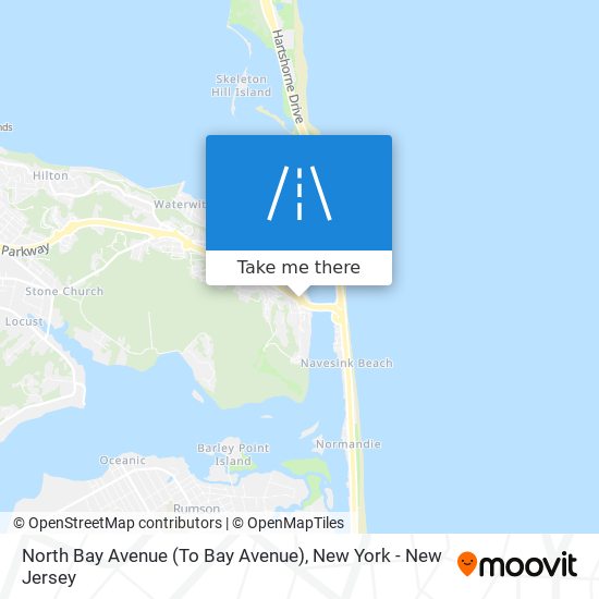 North Bay Avenue (To Bay Avenue) map