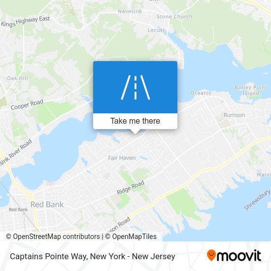Mapa de Captains Pointe Way