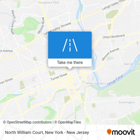 Mapa de North William Court