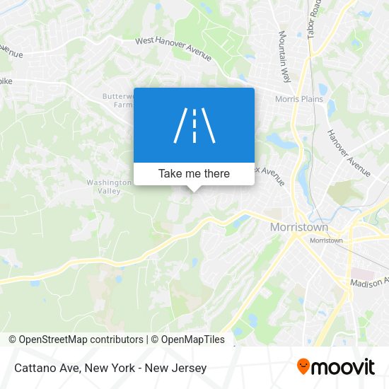 Mapa de Cattano Ave