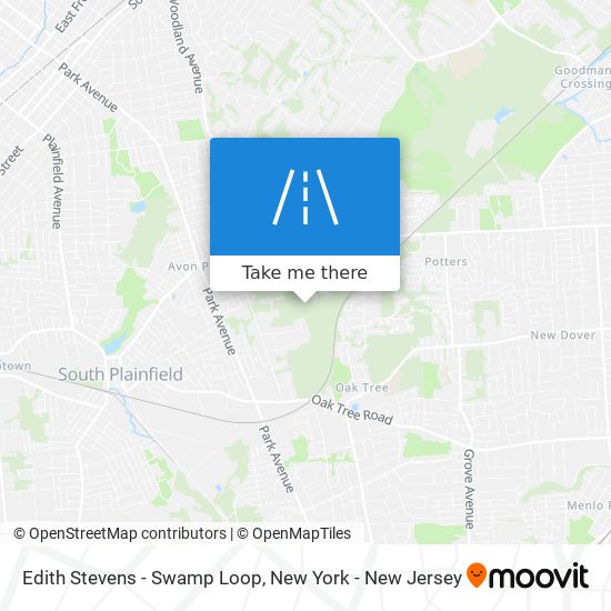 Mapa de Edith Stevens - Swamp Loop