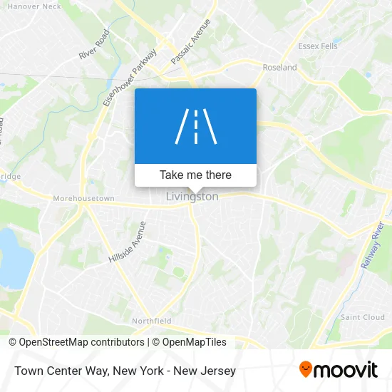 Town Center Way map