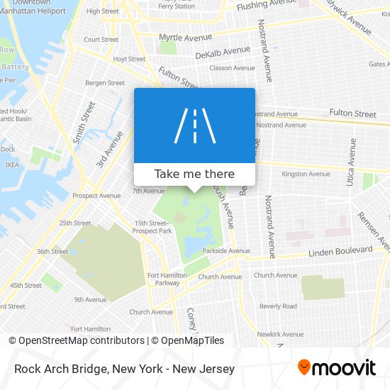 Rock Arch Bridge map