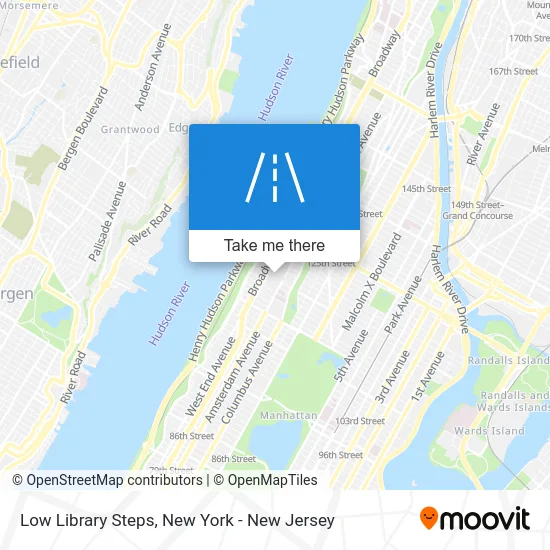 Low Library Steps map