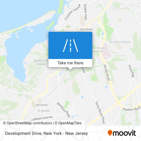 Mapa de Development Drive