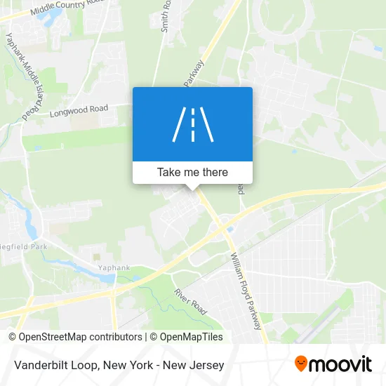 Vanderbilt Loop map