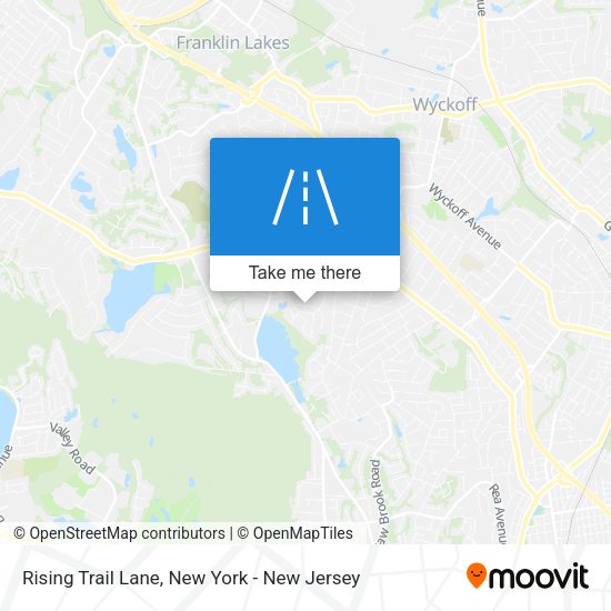 Mapa de Rising Trail Lane