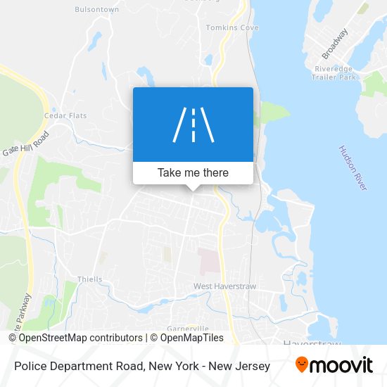 Mapa de Police Department Road