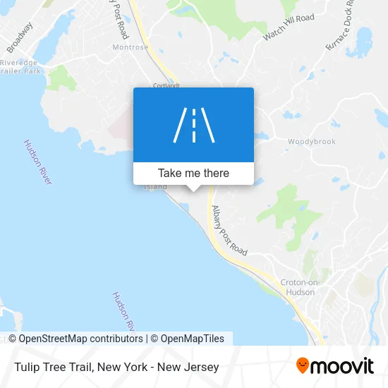 Tulip Tree Trail map