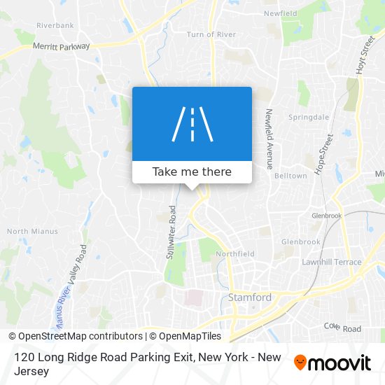 120 Long Ridge Road Parking Exit map