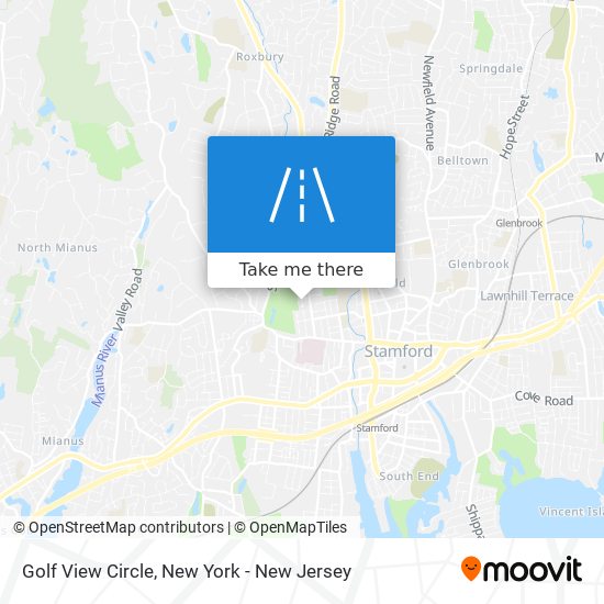 Golf View Circle map