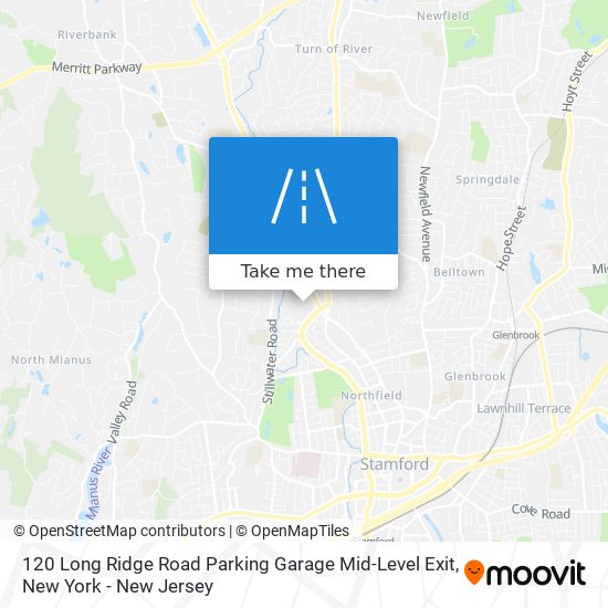 Mapa de 120 Long Ridge Road Parking Garage Mid-Level Exit