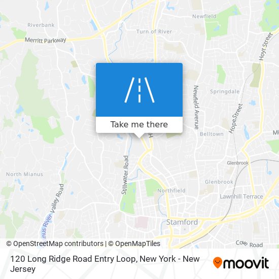 Mapa de 120 Long Ridge Road Entry Loop