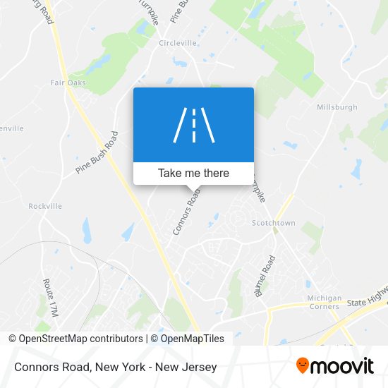 Mapa de Connors Road