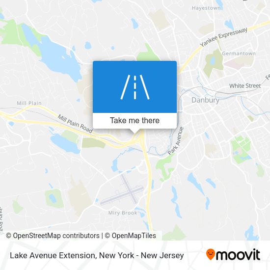 Mapa de Lake Avenue Extension