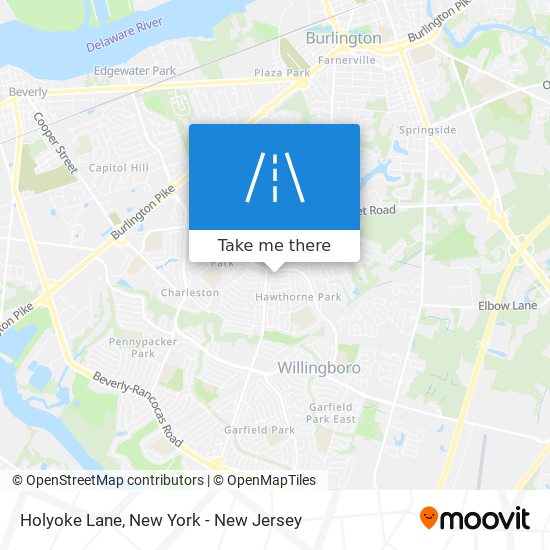 Mapa de Holyoke Lane