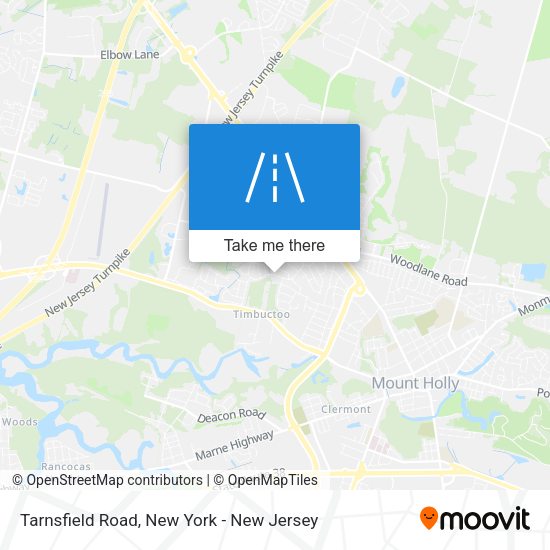 Mapa de Tarnsfield Road