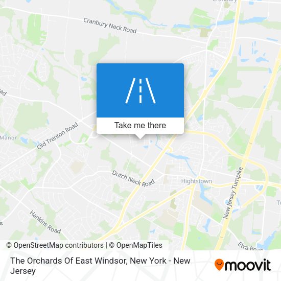 Mapa de The Orchards Of East Windsor