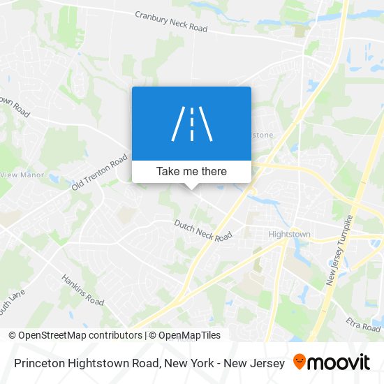 How to get to Princeton Hightstown Road in New York New Jersey