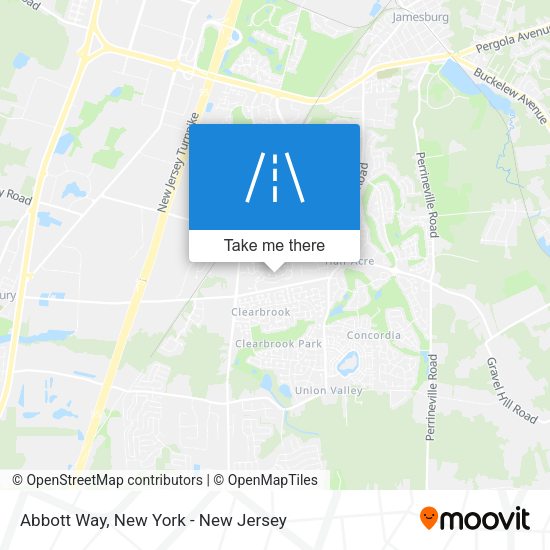 Abbott Way map