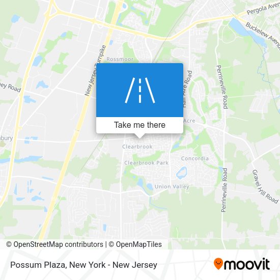 Mapa de Possum Plaza