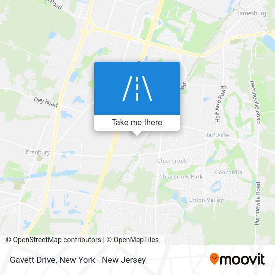Mapa de Gavett Drive