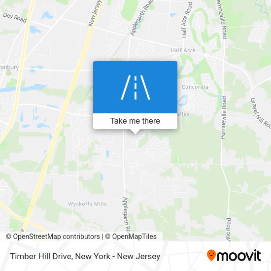 Timber Hill Drive map