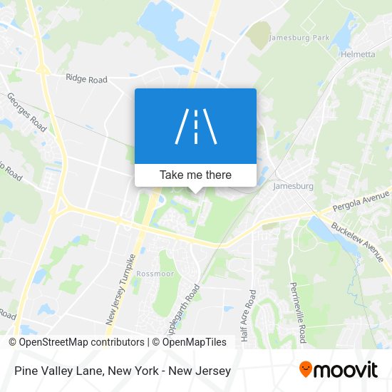 Mapa de Pine Valley Lane