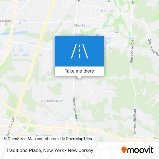 Mapa de Traditions Place
