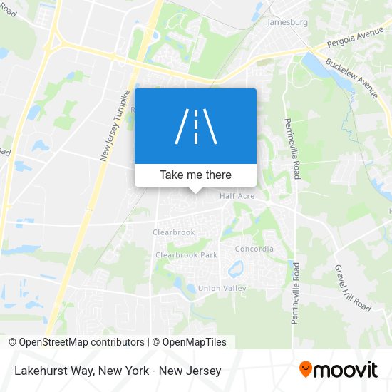 Mapa de Lakehurst Way