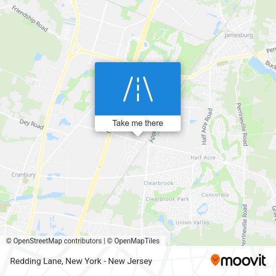 Mapa de Redding Lane