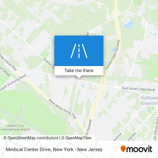 Medical Center Drive map