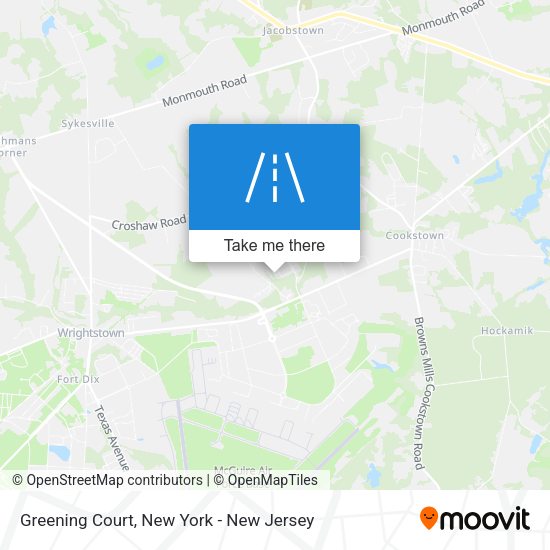 Mapa de Greening Court