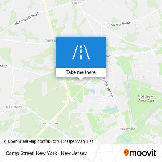 Mapa de Camp Street