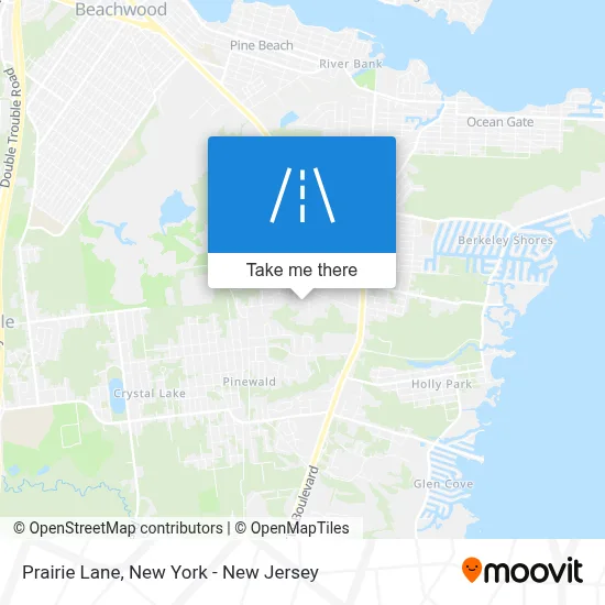 Prairie Lane map