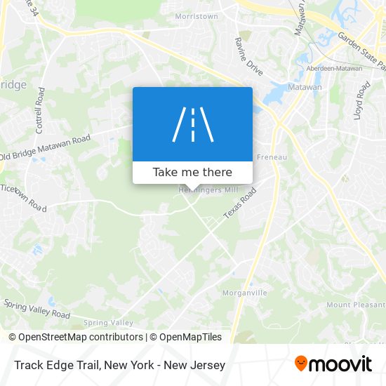 Mapa de Track Edge Trail