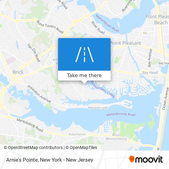 Mapa de Arnie's Pointe