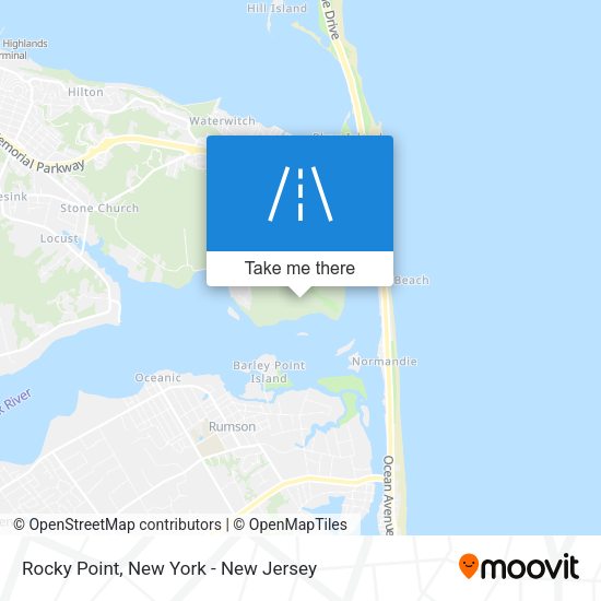 Rocky Point map