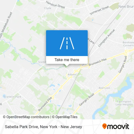 Sabella Park Drive map