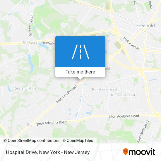 Mapa de Hospital Drive