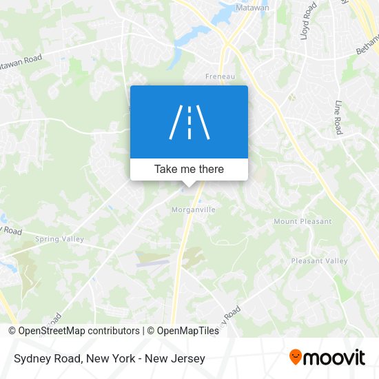 Sydney Road map