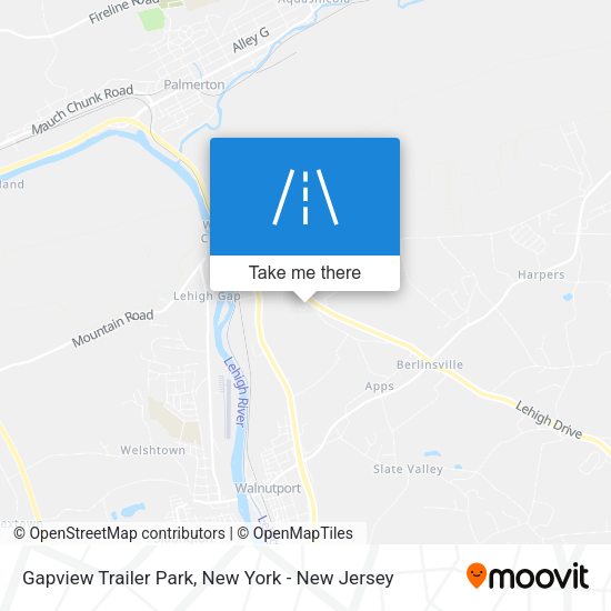Mapa de Gapview Trailer Park