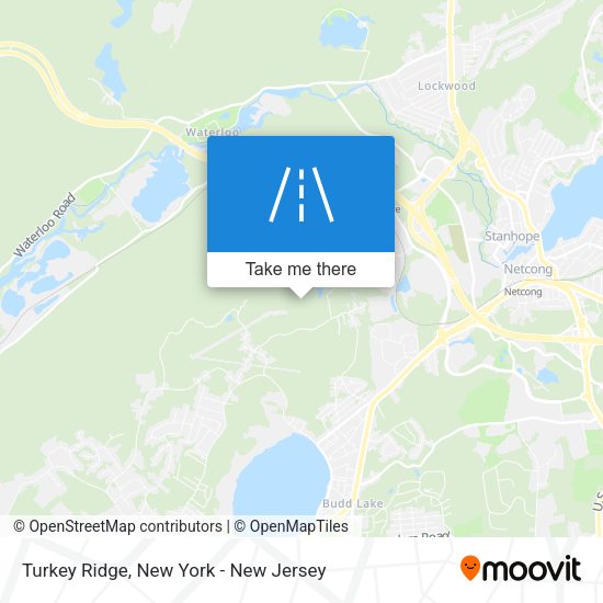 Turkey Ridge map