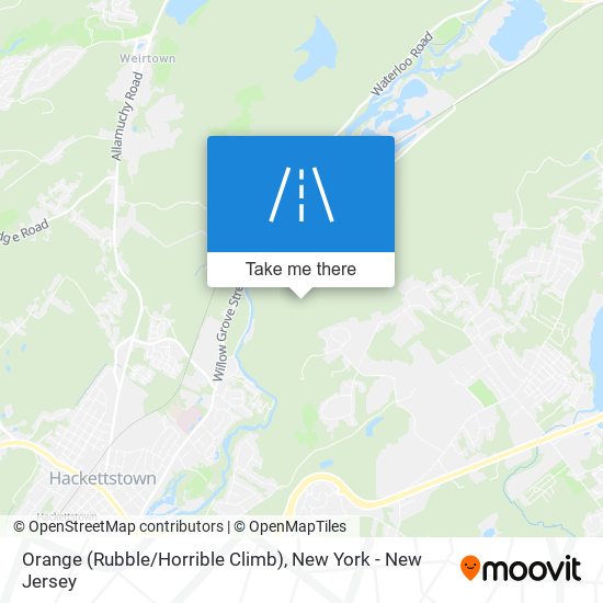 Mapa de Orange (Rubble/Horrible Climb)