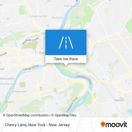 Mapa de Cherry Lane