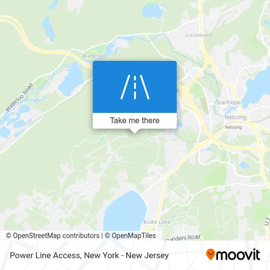 Power Line Access map