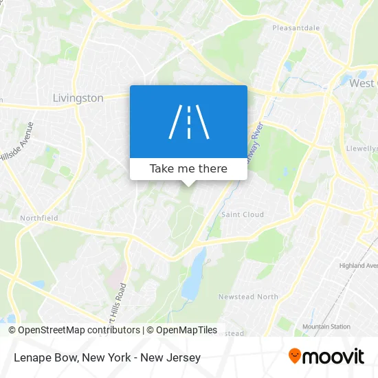 Mapa de Lenape Bow