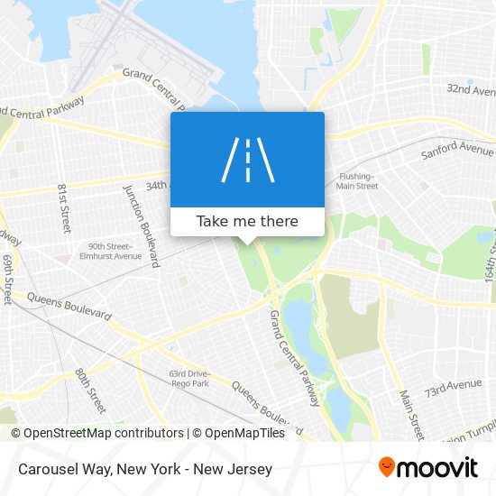 Carousel Way map