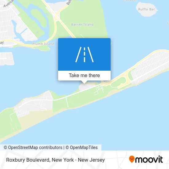 Roxbury Boulevard map