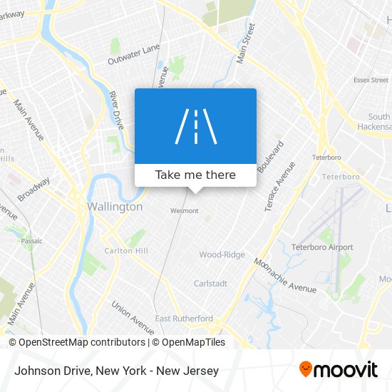 Johnson Drive map